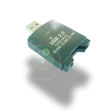 USB 2.0  SD 2.0/MINI-SD/MMC  Plus/RS-MMC  Mobile  Card  Drive - HOMESHUN INTERNATIONAL CO., LTD.